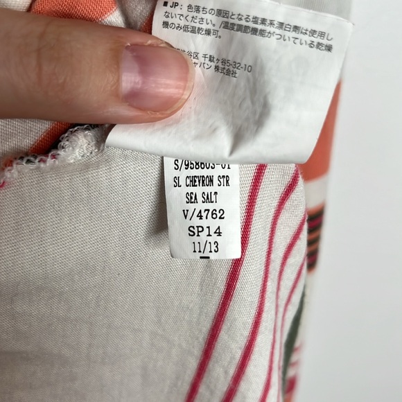 Old Navy Pink and Brown Chevron Maxi Dress - Picture 8 of 8